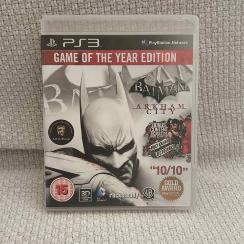 Batman Arkham City GOTY PS3 game like new