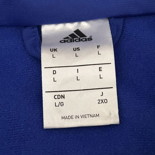 Adidas Tiro 15 Training Jacket L like new, blue