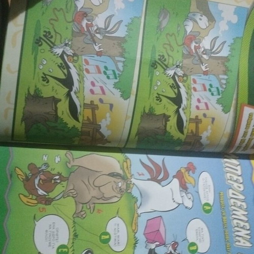Looney Tunes Crossword and Puzzle Magazine No 6 used