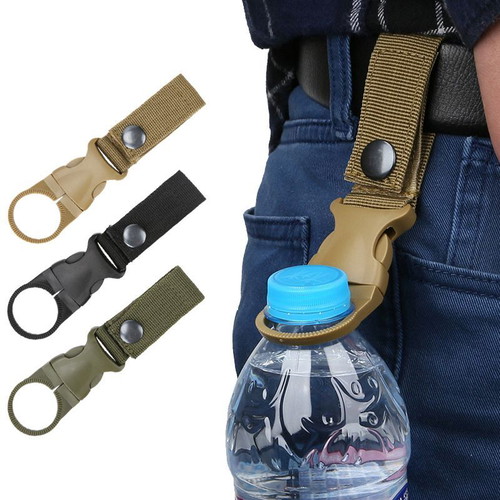 Carabiner Bottle Holder new, for camping and hiking
