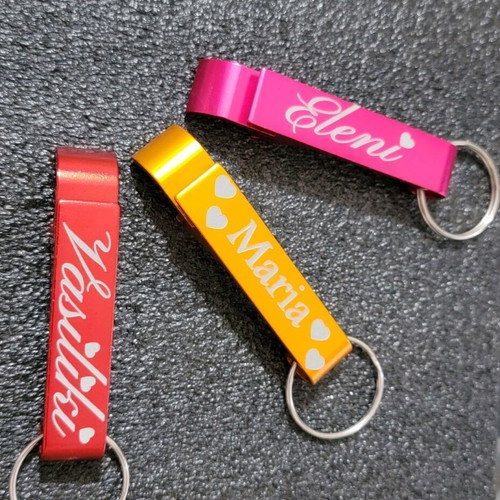 Keychain Bottle Opener with Name new