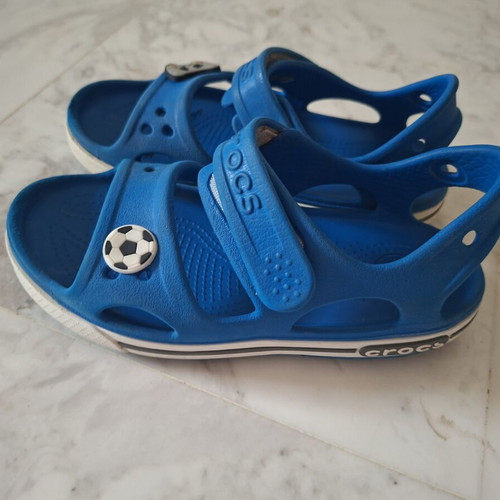 Crocs J13 sandals like new, size 30-31, blue
