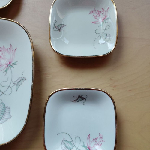 Seltmann Weiden Bavaria 22247 315 plates used, set of 6