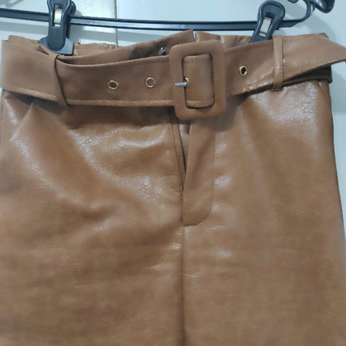 Leather skirt midi small - medium new with tag