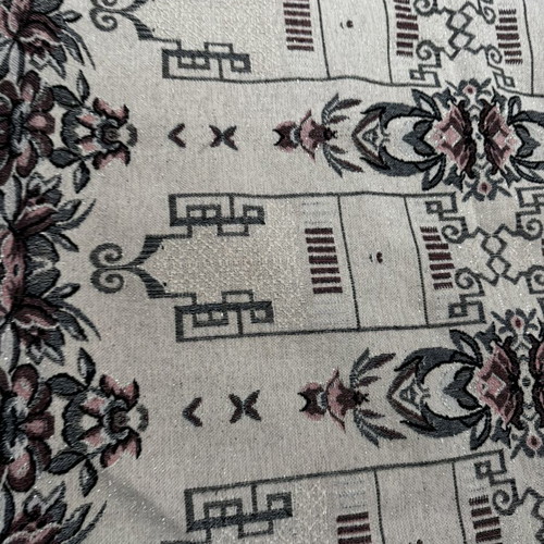 Tablecloth double-sided square woven 1.36x1.36 like new