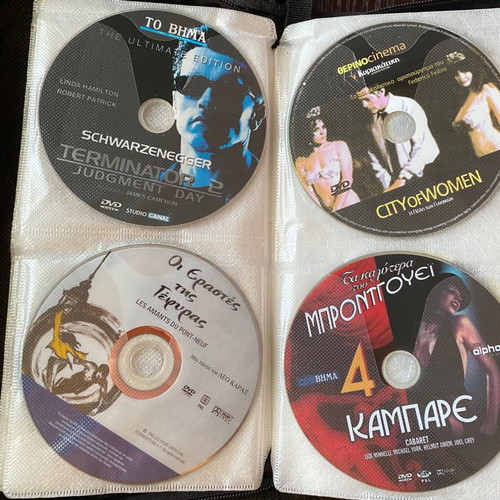 DVD movies pack of 38 in album