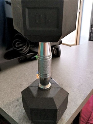 Liga Sport dumbbell 10 kg like new