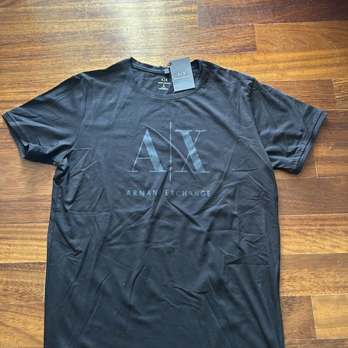 Armani Exchange black T-shirt, size L