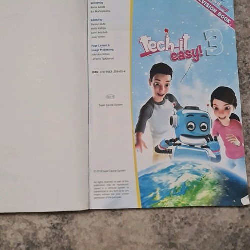 Tech it easy 3 CEF LEVEL A2 book used