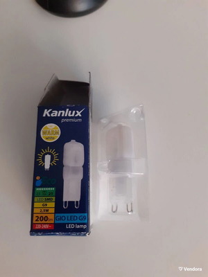 Λάμπες LED G9 2.5watt Θερμό Λευκό Πακέτο 12 Καινούργιες