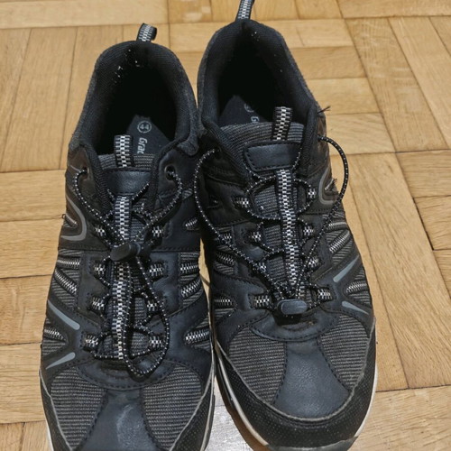 Graceland men's hiking shoes size 44 used, black-white