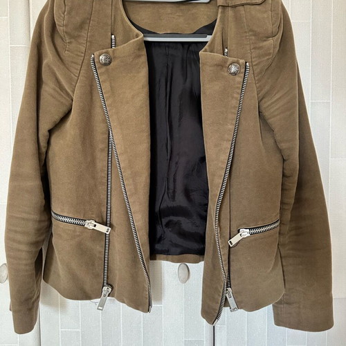 Jacket Zara khaki like new with beautiful details