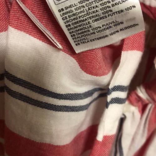 Children's striped dress H&M nautical style like new, size 116