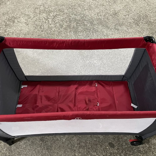 Holiday Iron Baby Adventure Playpen like new with mattress