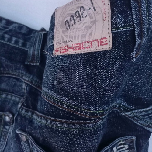 Дънки Fishbone vintage като ново, размер XL, синьо