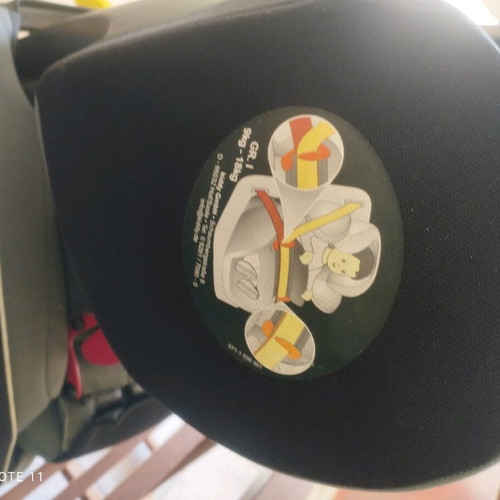 Kiddy Guardian Fix2 car seat used, for children 9-36 kg