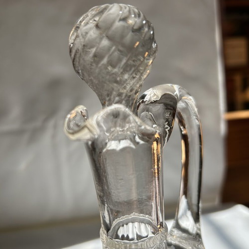 Small glass carafe, 20 cm