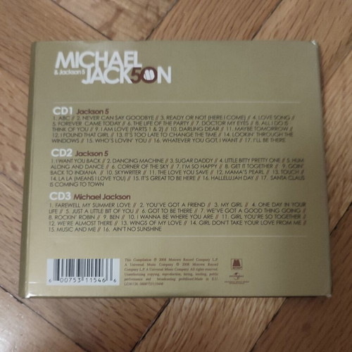 Michael Jackson & Jackson 5 The Motown Years CD used, with scratches