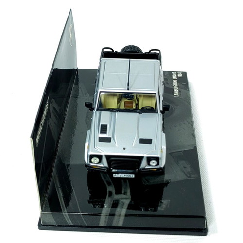Lamborghini LM002 1984 Silver Metallic 1:43 Minichamps diecast model new