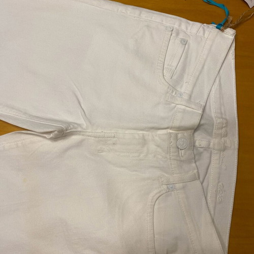 White jeans flare new, size S 36 8