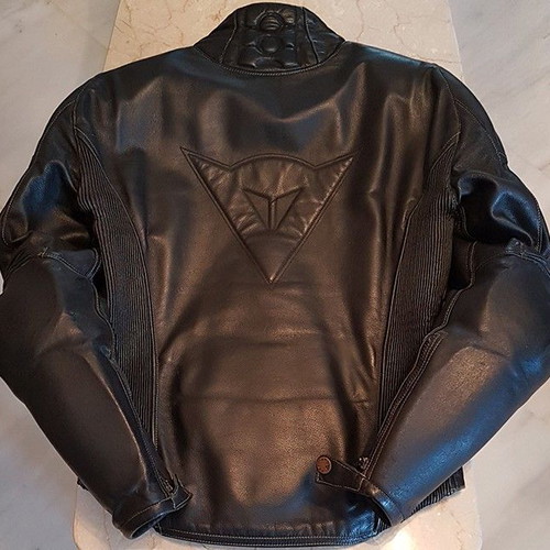 Dainese Flash 2 leather motorcycle jacket used, size 46