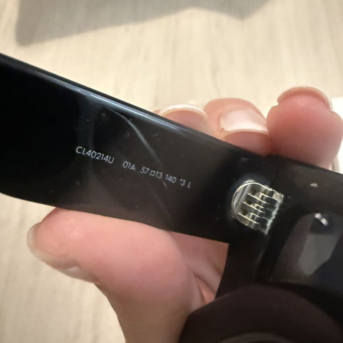 Celine sunglasses used with minor scratches, black