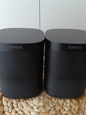 Sonos One SL Автоусилващи 2-канални високоговорители с Wi-Fi (пара)