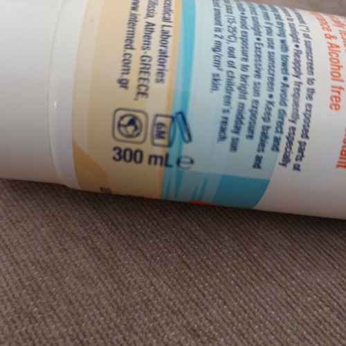 BabyDerm Kids Sunscreen SPF 30 unused