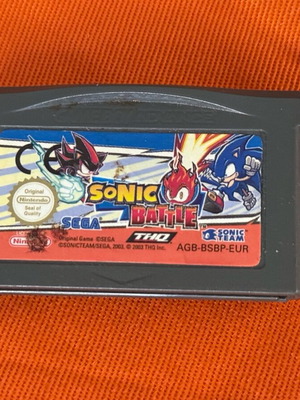 Sonic Battle GameBoy Advance μεταχειρισμένο, λειτουργεί