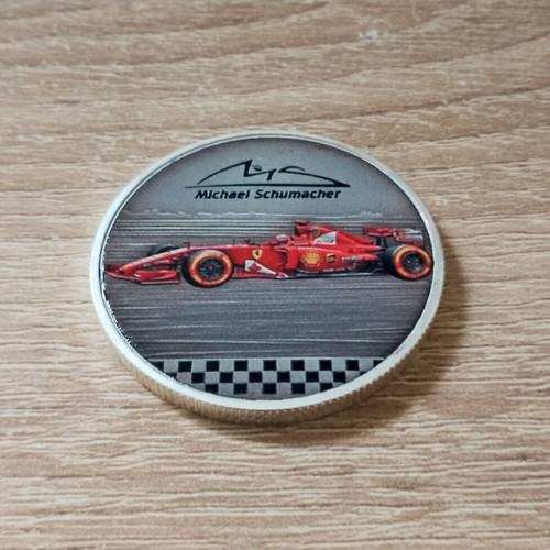 Michael Schumacher F1 commemorative coin new