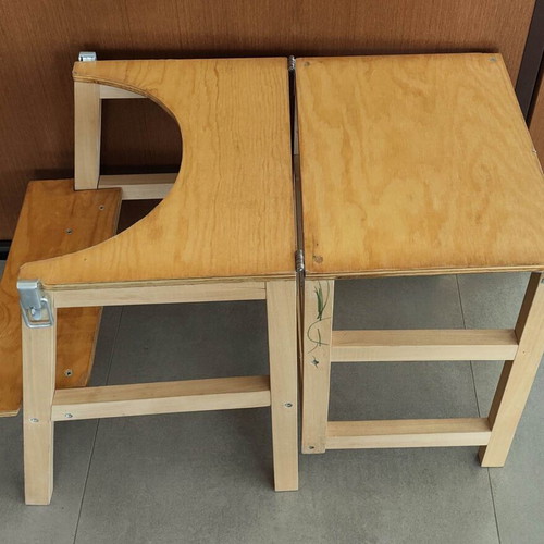 Learning tower handmade used, converts into table
