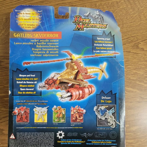 Hasbro Duel Masters Deathliger Deluxe Figure Gatling new
