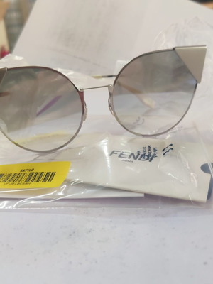 Fendi FF 0190/S Sunglasses New Silver
