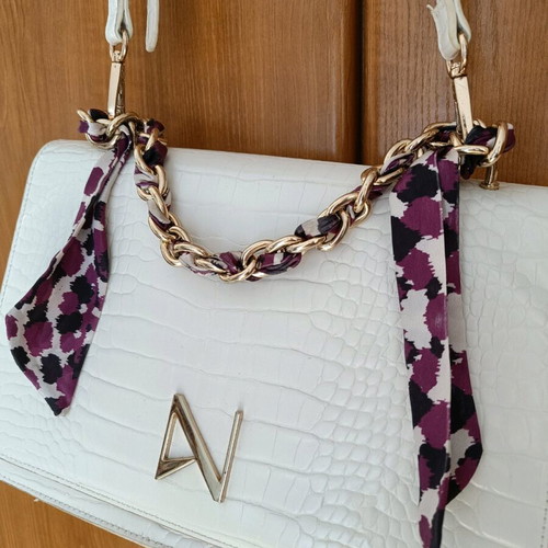 Nollah women's bag white like new