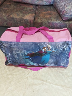 Παιδική τσάντα με τις ηρωίδες Disney Elsa και Anna Frozen σαν καινούργια