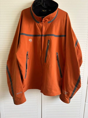 Mountain Hardwear Conduit Softshell jacket used XL orange