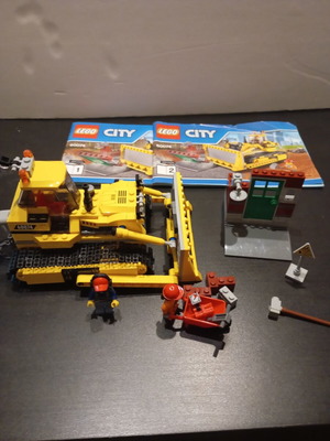 Lego 60074 Bulldozer City Set Like New With Instructions