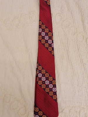Yves Saint Laurent vintage burgundy tie like new