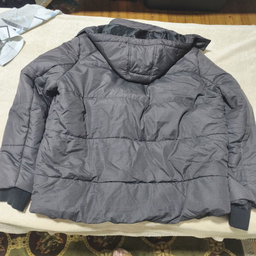 Men's jacket 3XL used, gray