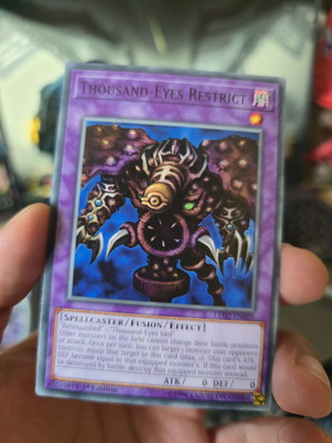 Thousand Eyes Restrict Yu-Gi-Oh! Card new