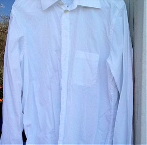 Strellson λευκό ανδρικό πουκάμισο Small