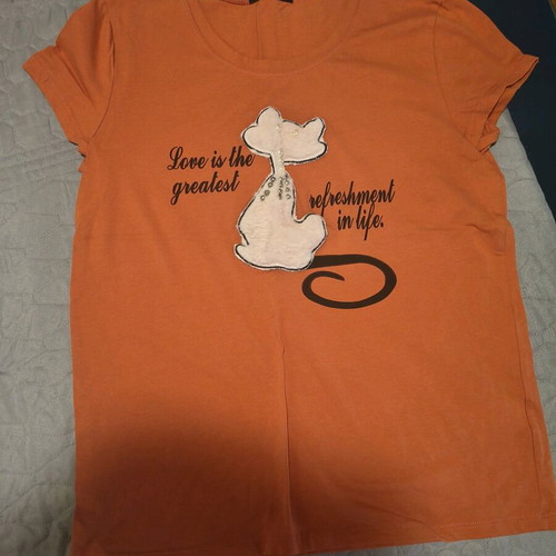 Esprit women's t-shirts pack of 2, like new, orange shades