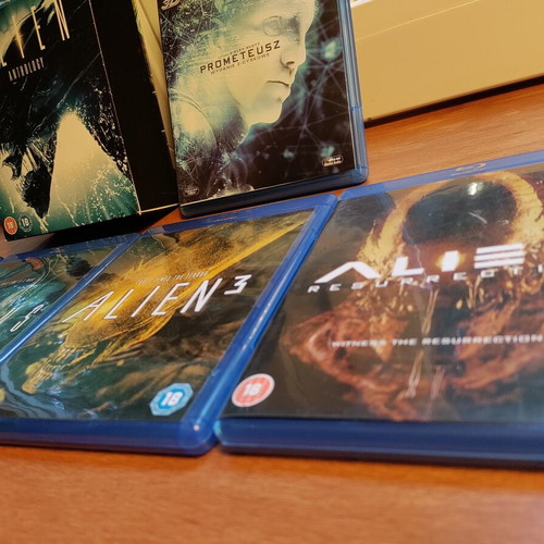 Alien Anthology Blu-Ray with Prometheus 3D, English and Greek subtitles