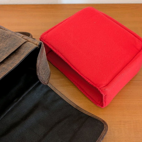 Rock & Roll leather camera bag used