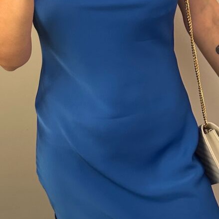 BSB Royal Blue Midi Dress like new, size S 36 8