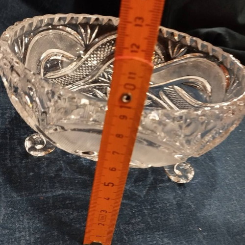 Crystal cup with feet used