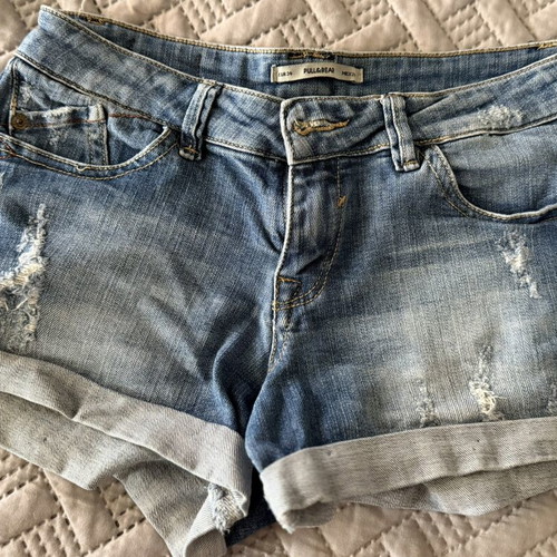 Pull & Bear women's shorts size 34 new, blue