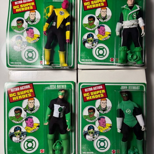 Retro Action DC Super Heroes Green Lantern Set new