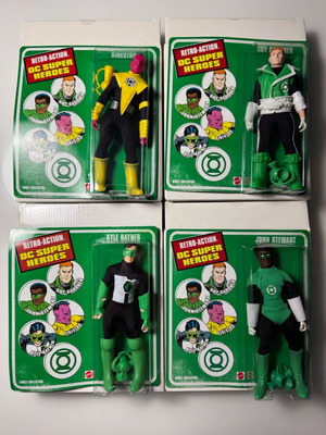 Retro Action DC Super Heroes Green Lantern Set new