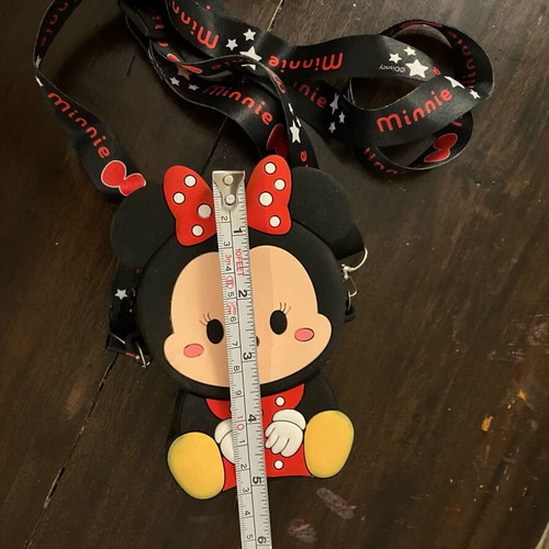 Minnie Mouse children's shoulder bag new, silicone, Disney